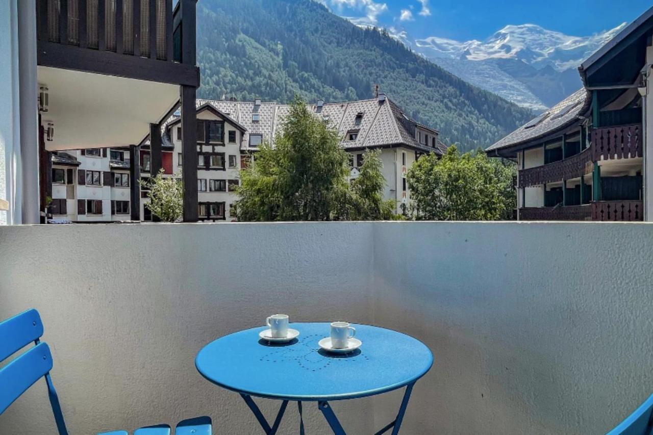 Nice Apt With Mountain View At The Foot Of Slopes Chamonix Exterior foto